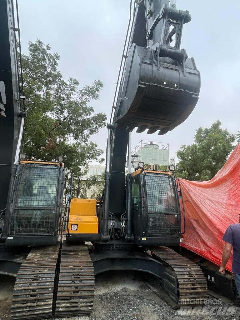 Hyundai R210 Escavadeiras de esteiras