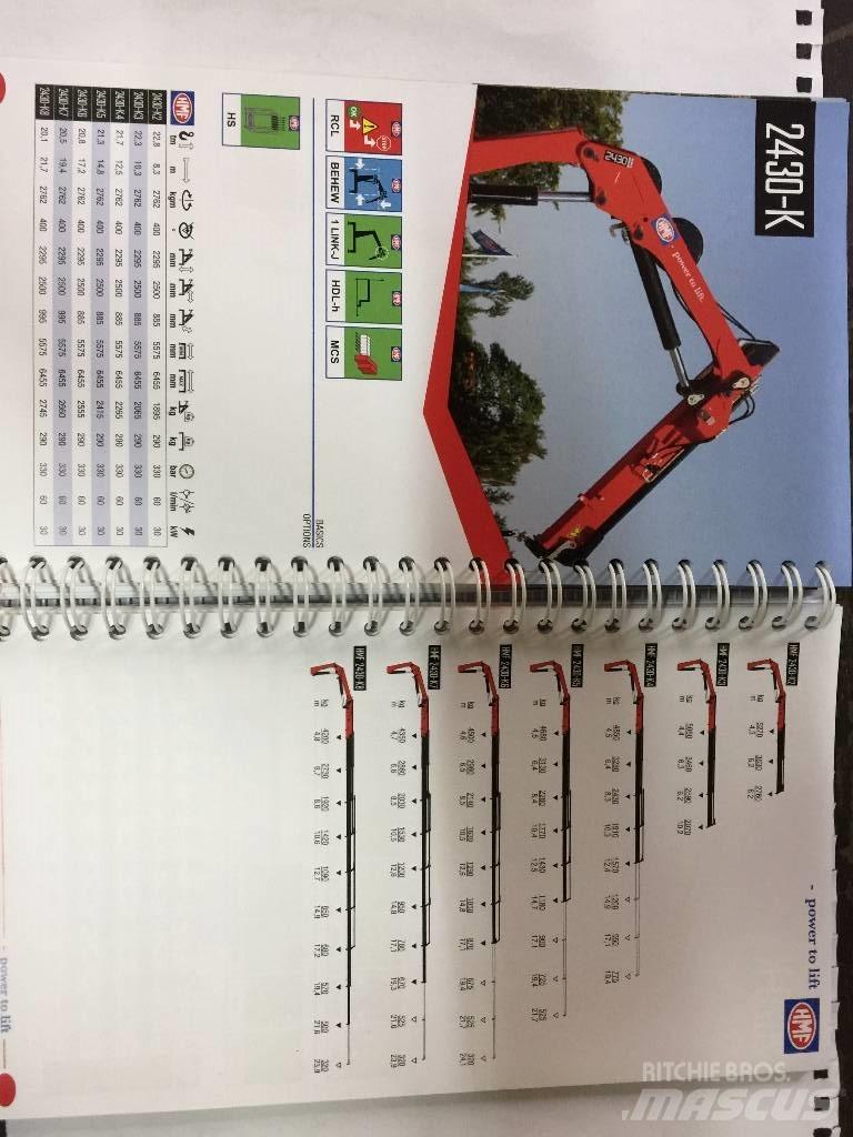 HMF 2420K6RC Gruas carregadoras