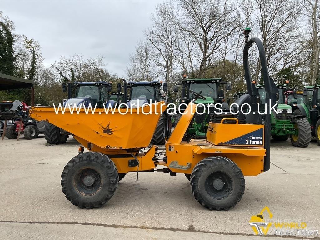 Thwaites 3 tonne Dumpers de obras