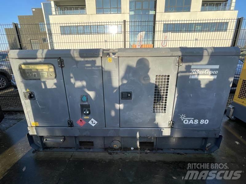 Atlas Copco QAS 80 Geradores Diesel