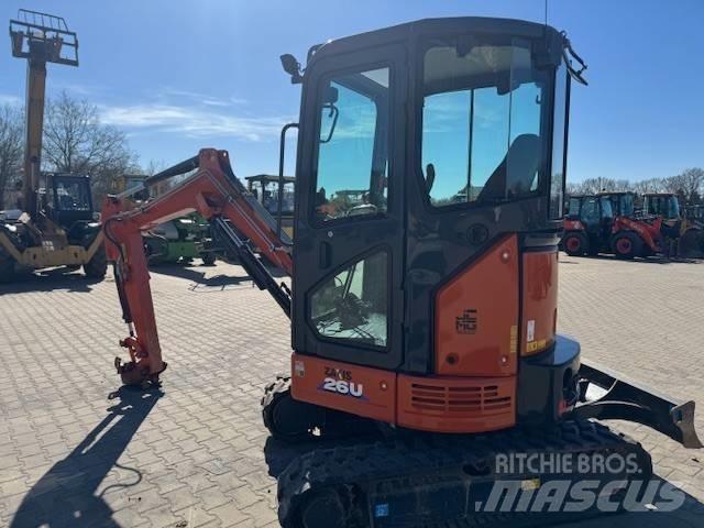Hitachi ZX 26 Miniescavadeiras