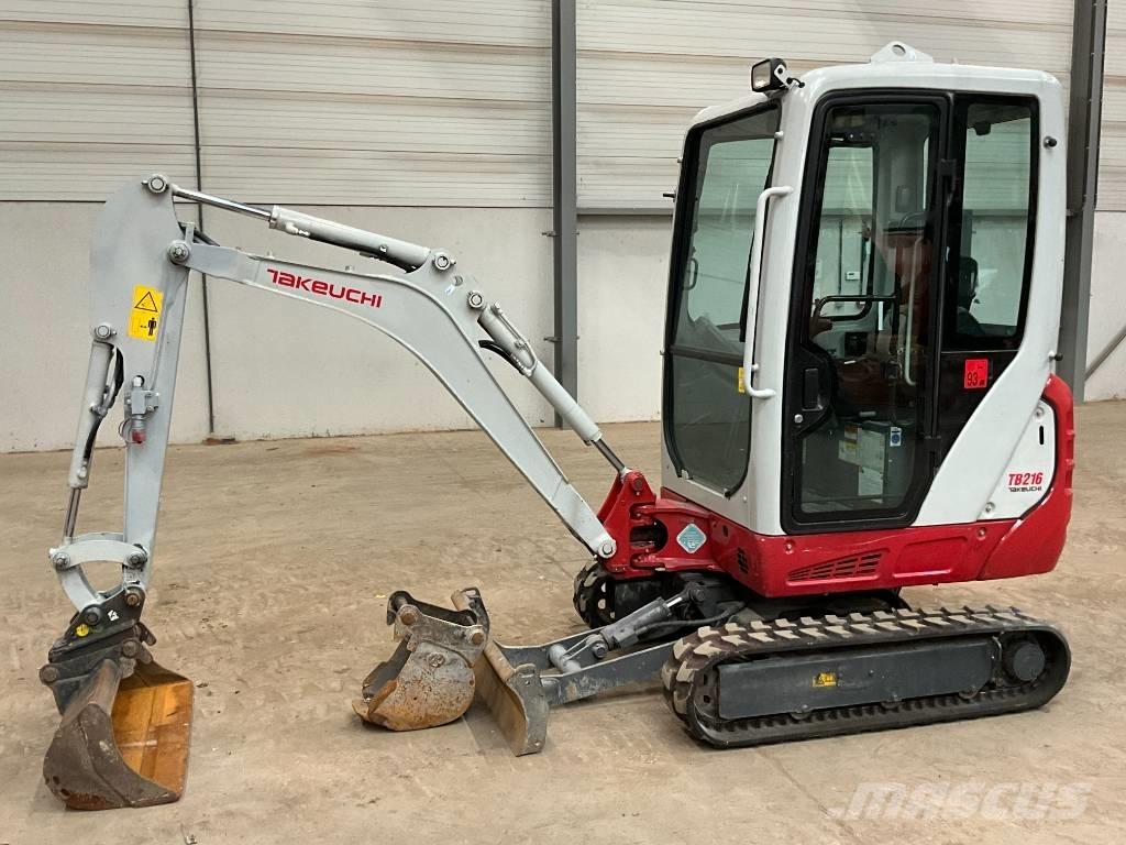 Takeuchi TB 216 Miniescavadeiras