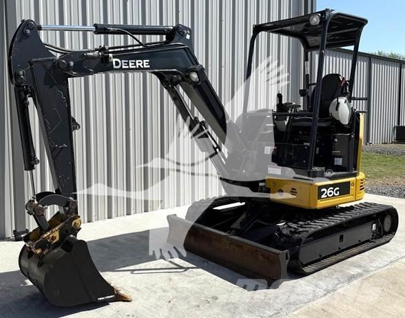 John Deere 26G Miniescavadeiras