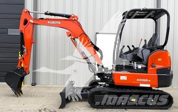 Kubota KX033-4 Miniescavadeiras
