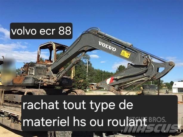 Volvo ECR 88 Lanças e braços dippers