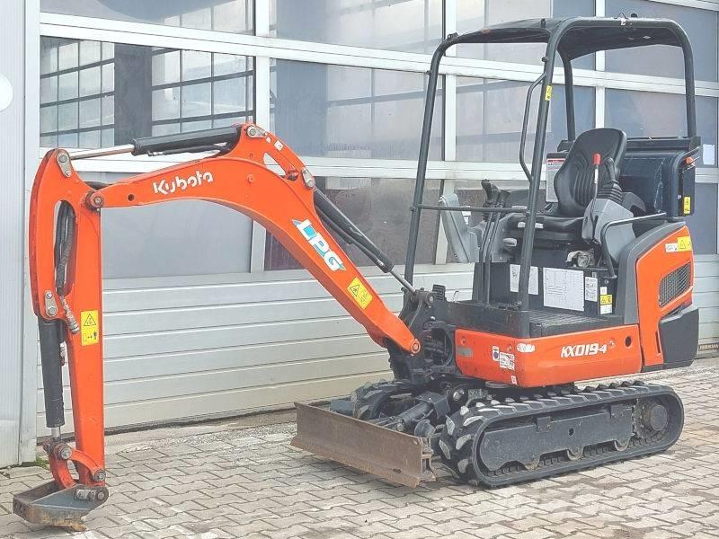 Kubota KX019-4 LPG Miniescavadeiras