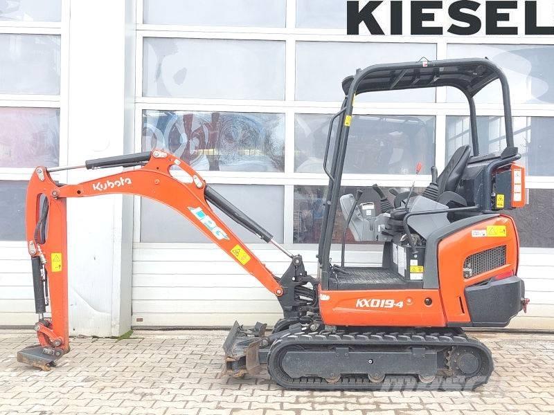 Kubota KX019-4 LPG Miniescavadeiras