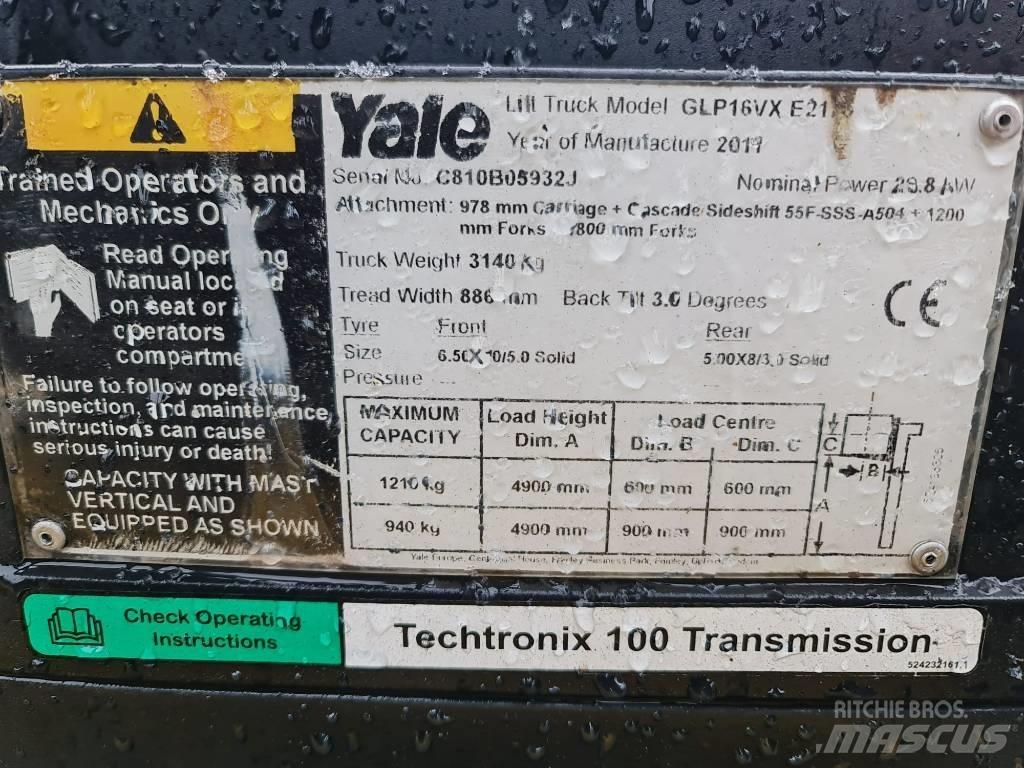 Yale GLP16VX Empilhadores a gás