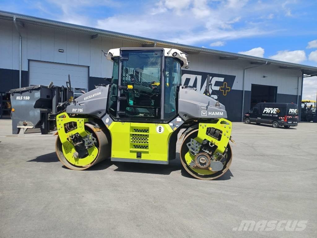 Hamm DV+ 70i VO-S Cilindros Compactadores tandem