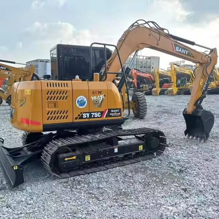 Sany SY75C Escavadeiras de esteiras