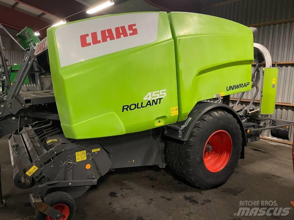 CLAAS 455 Uniwrap Enfardadeira de rolos