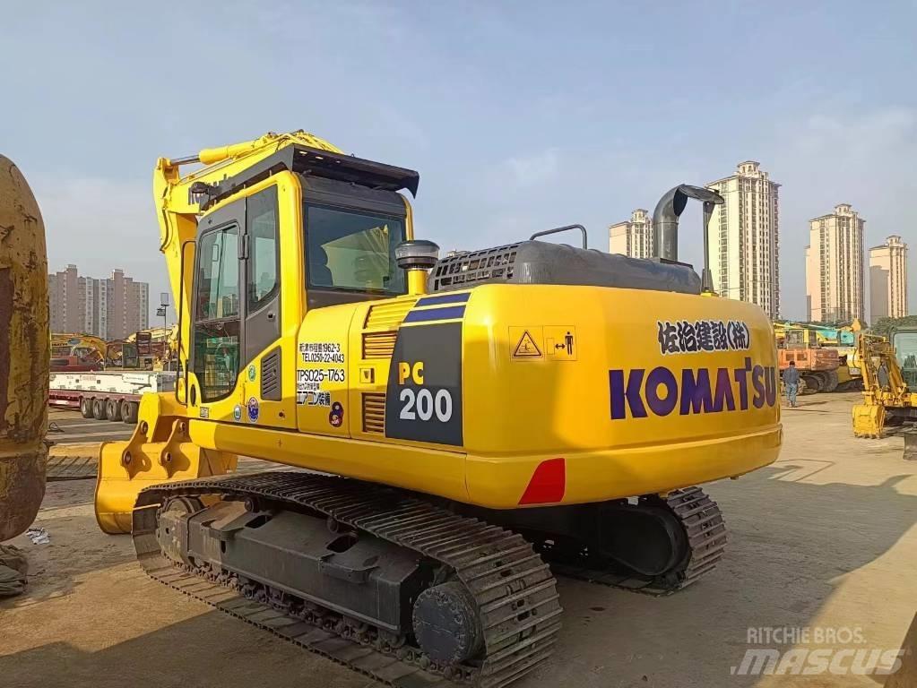 Komatsu pc200-8 Escavadeiras de esteiras