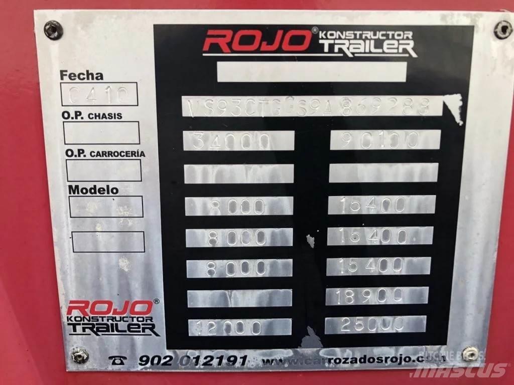  ROJO 1+ 3 LOWLOADER Semi Reboques Carga Baixa