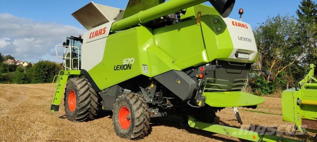 CLAAS Lexion 670 Ceifeiras debulhadoras