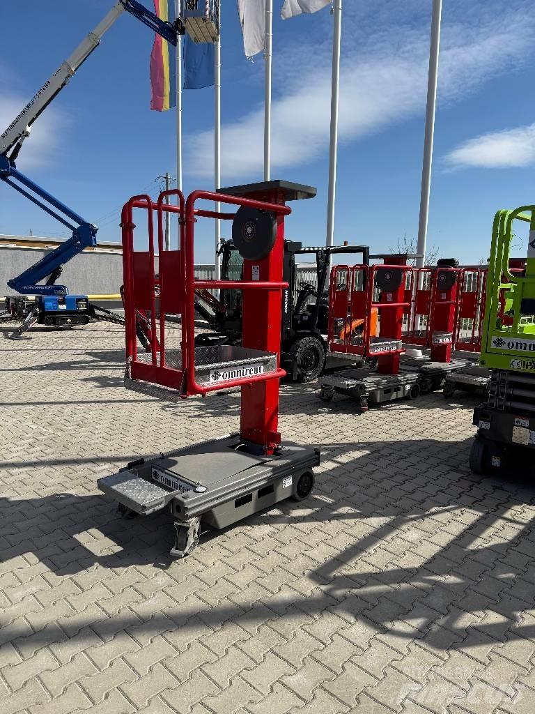 JLG Ecolift Plataformas mastro vertical propulsão manual