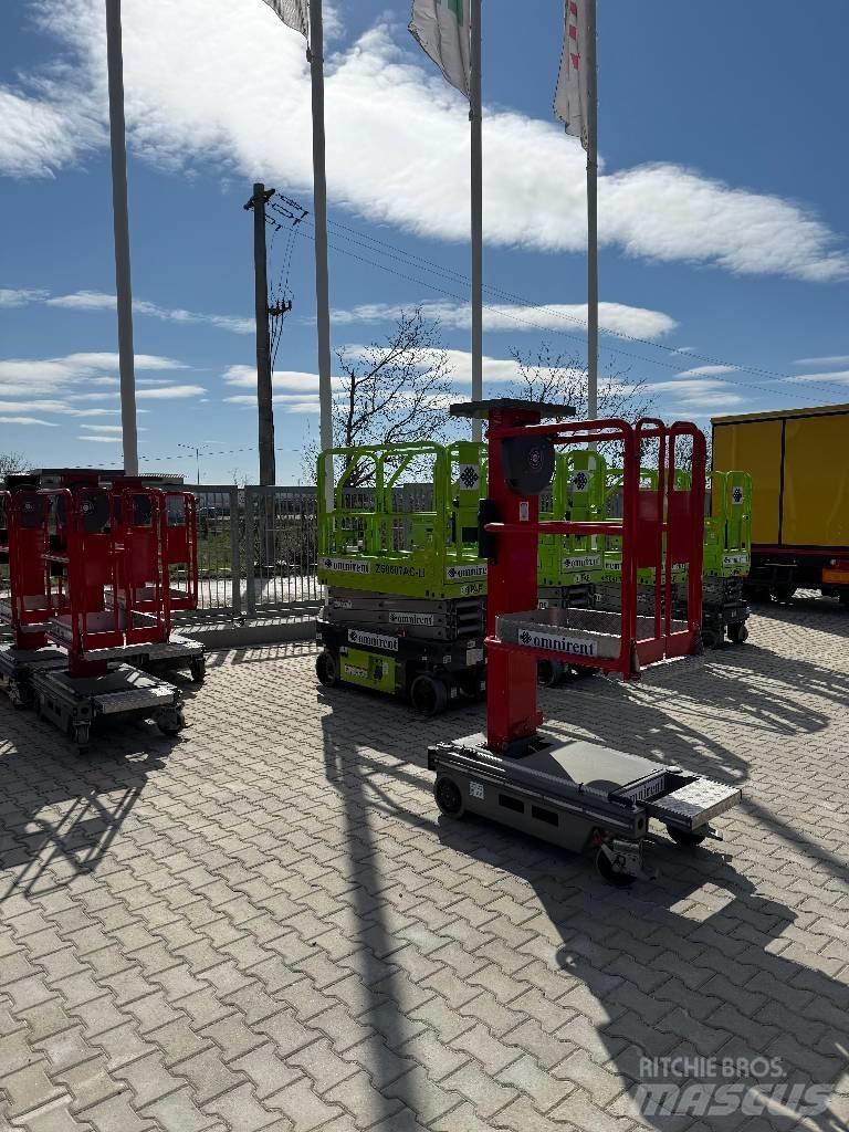 JLG Ecolift Plataformas mastro vertical propulsão manual