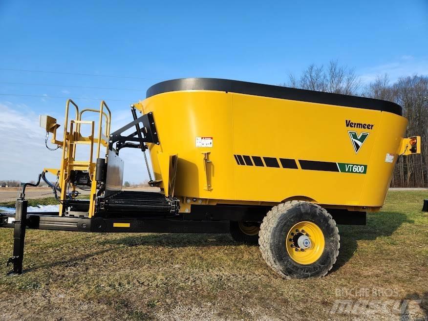 Vermeer VT600 Alimentadores de misturadoras