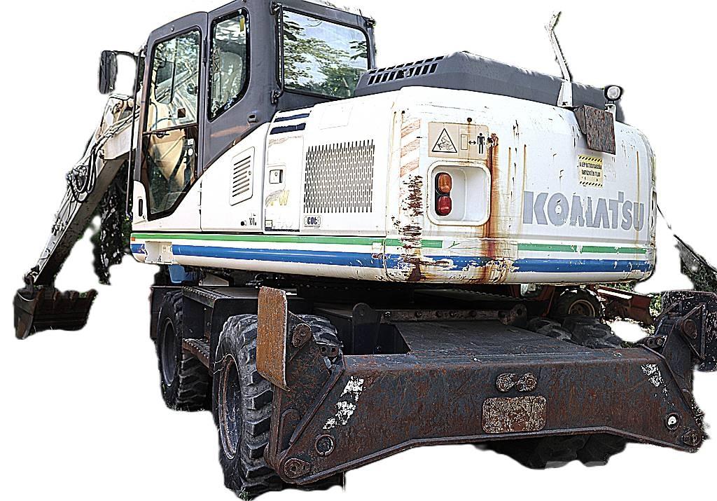 Komatsu PW 140-7 Retroescavadeiras