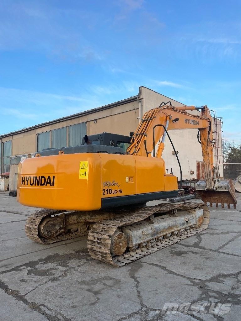 Hyundai R 210 LC 7A Escavadeiras de esteiras