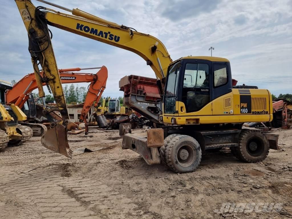 Komatsu PW 160-7 Escavadoras de rodas
