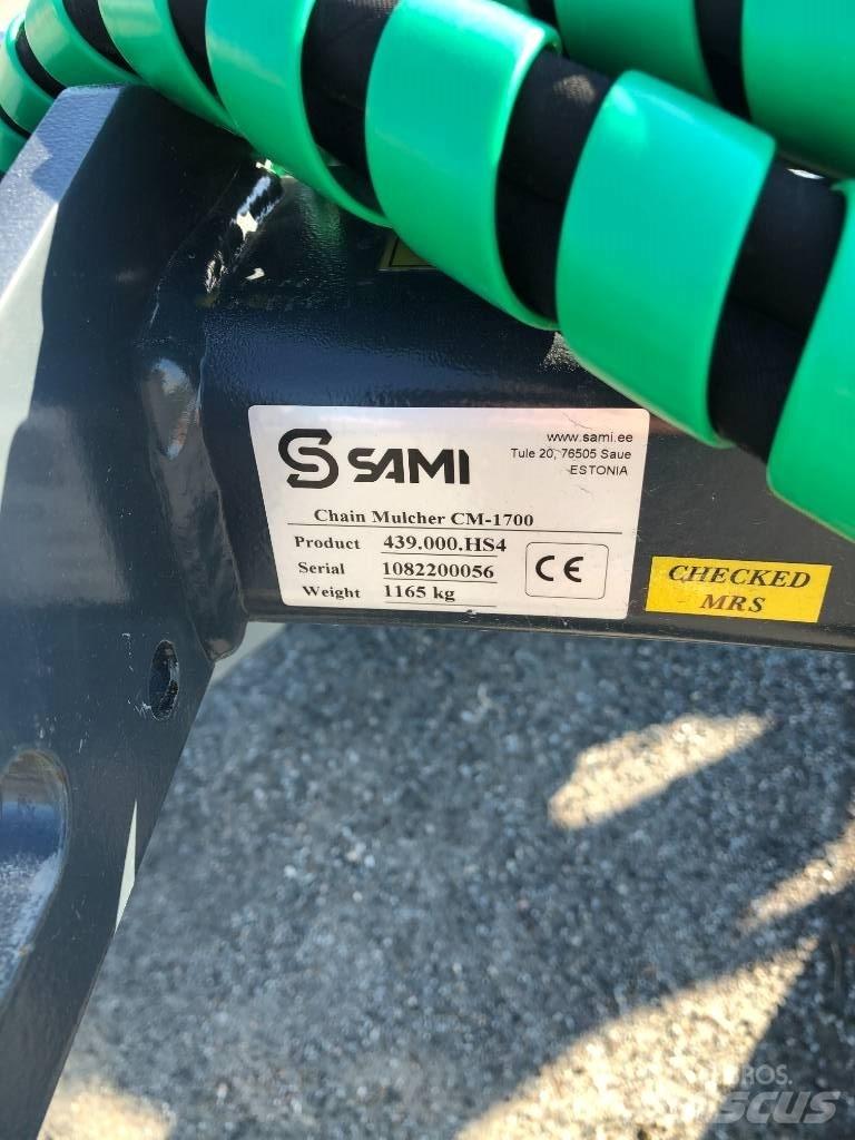 Sami CM 1700 Gadanheiras e cortadores de folhas para pastos