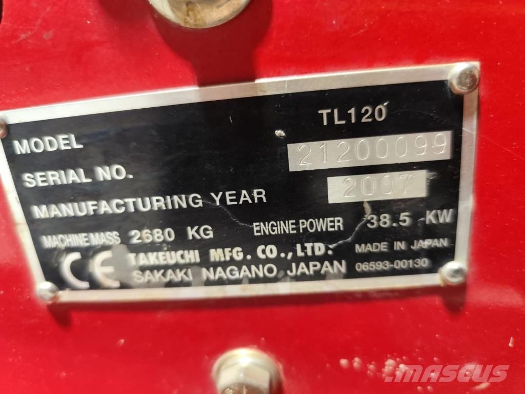 Takeuchi TL120 Minicarregadeiras