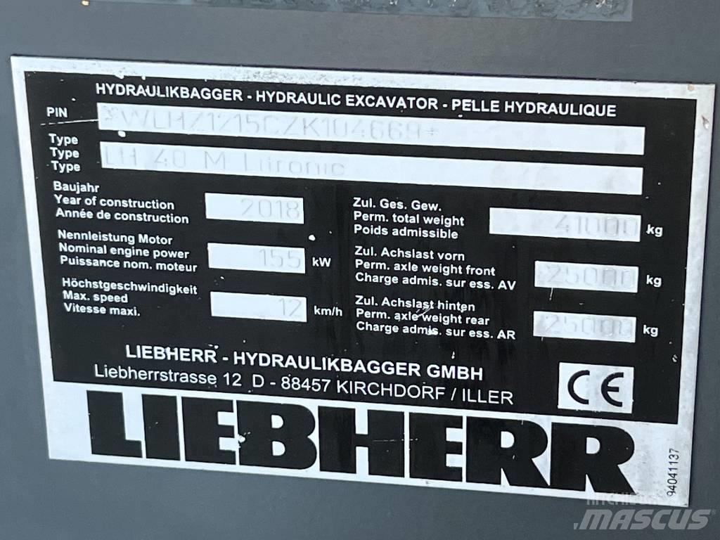 Liebherr LH 40 M ERC Movimentação cargas - Outros
