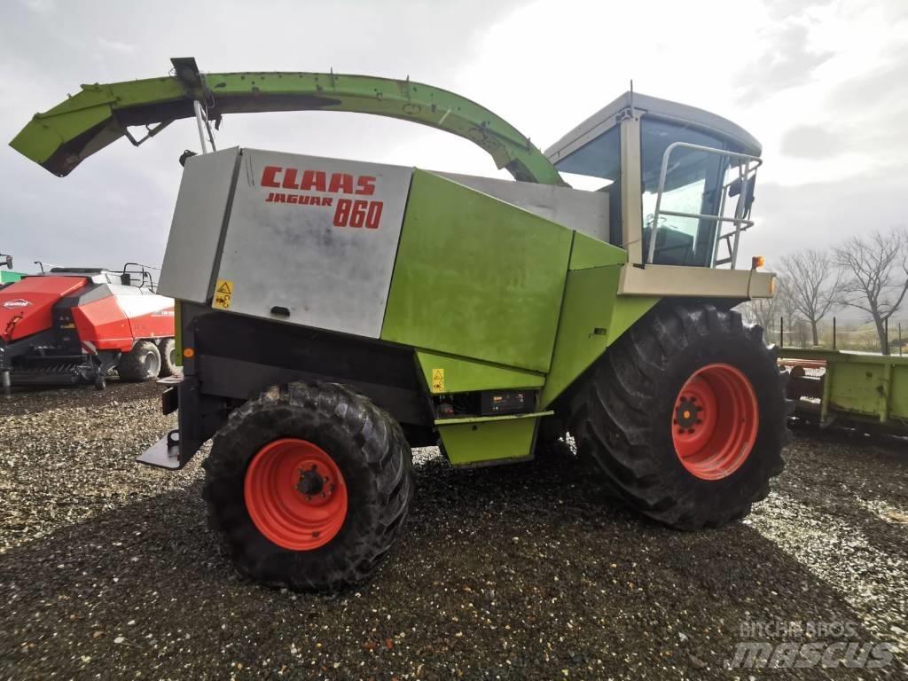 CLAAS Jaguar 860 Forrageiras auto-propulsionadas
