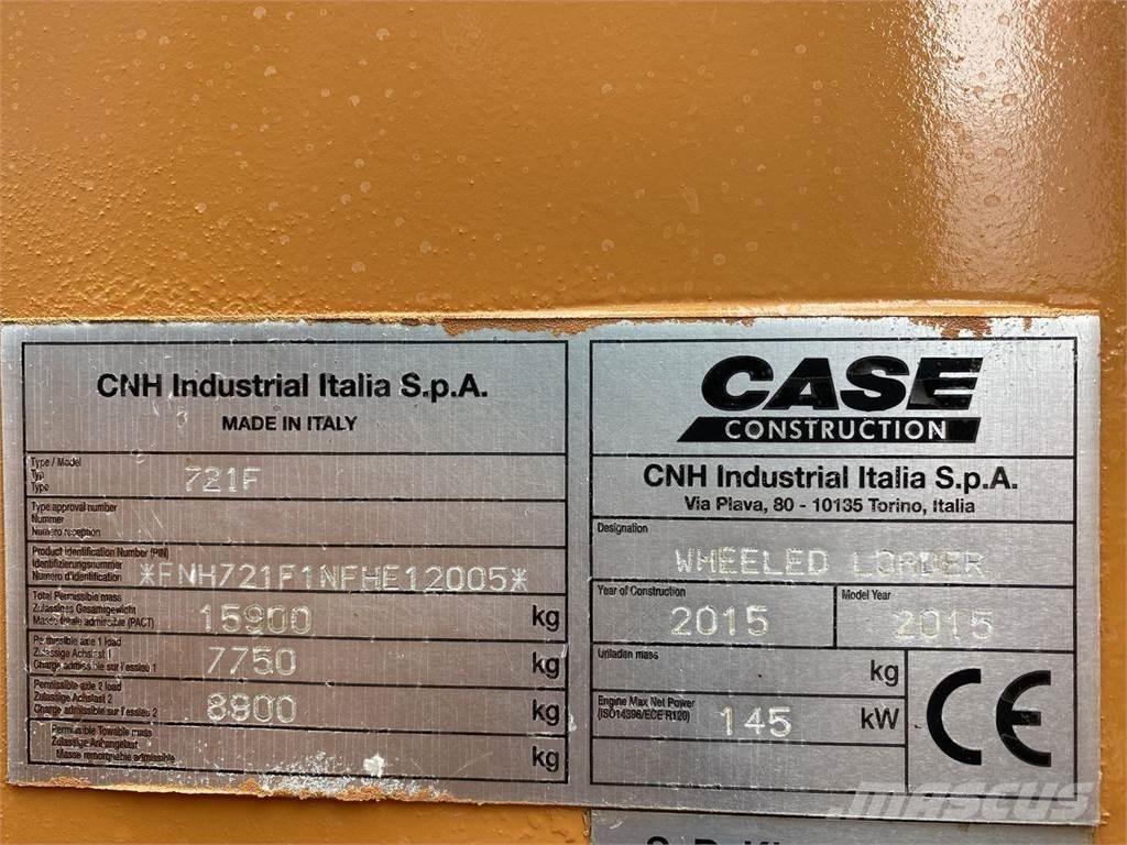 CASE 721F Carregadeiras de rodas