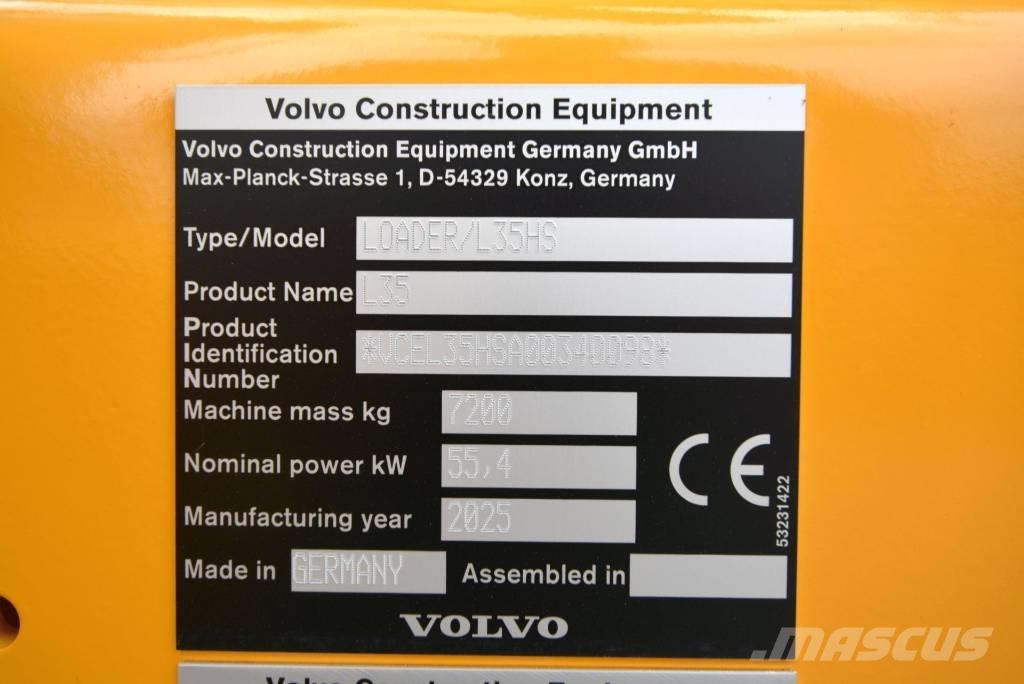 Volvo L 35 HS Carregadeiras de rodas