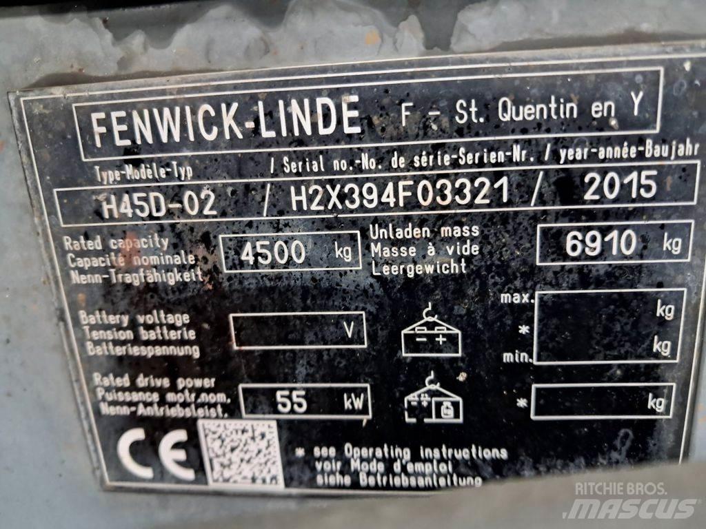 Linde H45D-02 Empilhadores Diesel
