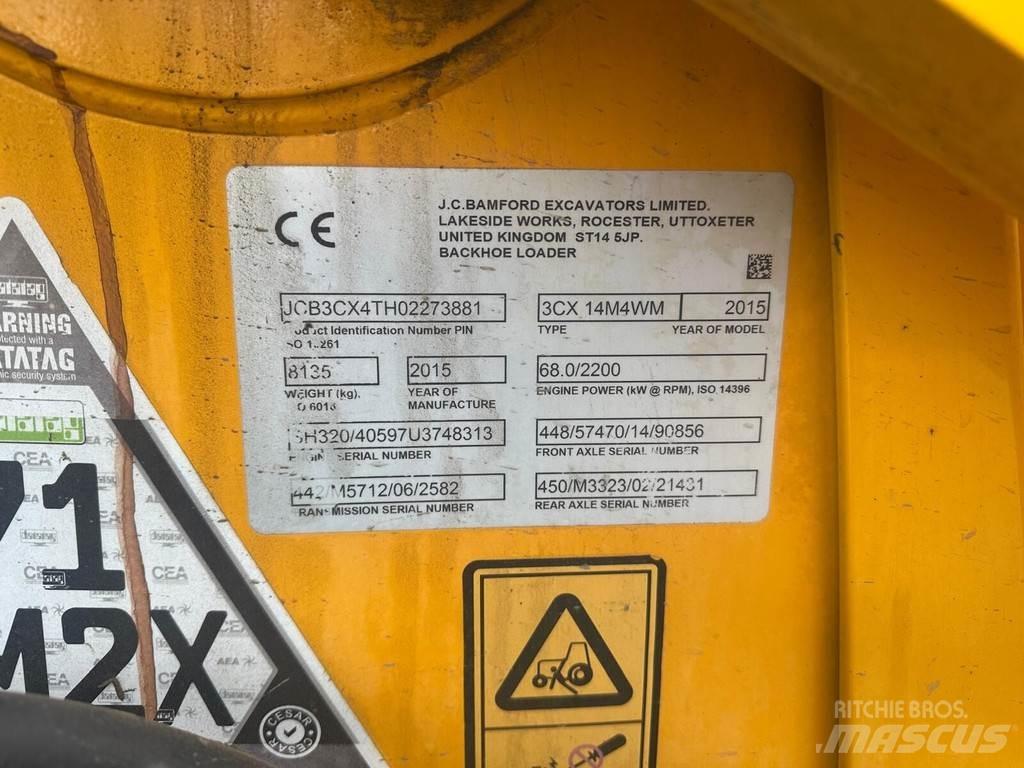 JCB 3CX 14M4WM Retroescavadeiras