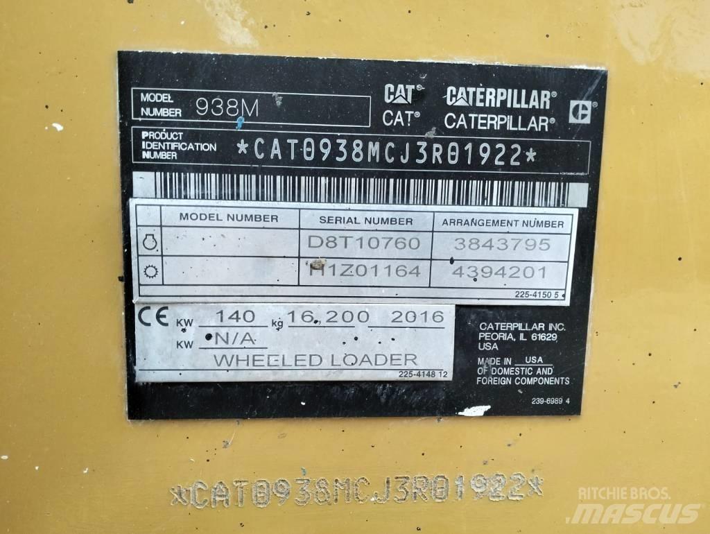 CAT 938 M Carregadeiras de rodas