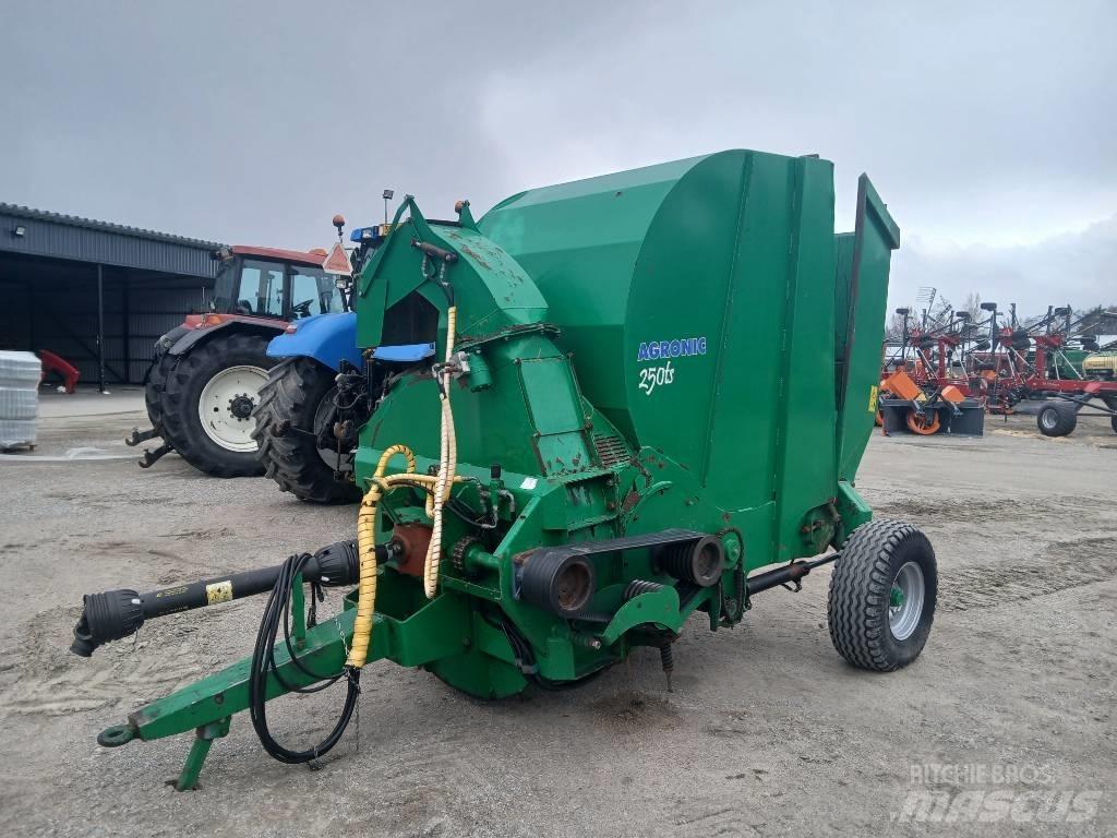 Agronic 250Ts Cortadores, moinhos e desenroladores de fardos
