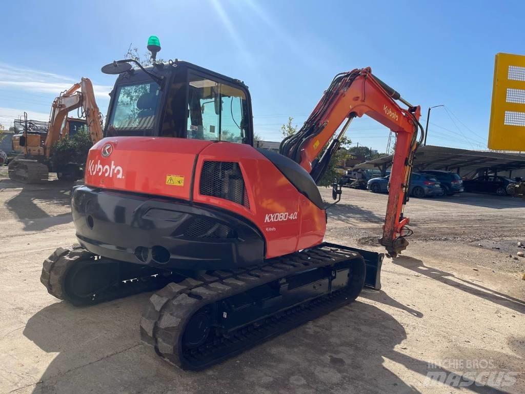 Kubota KX 080-4 Escavadoras Midi 7t - 12t