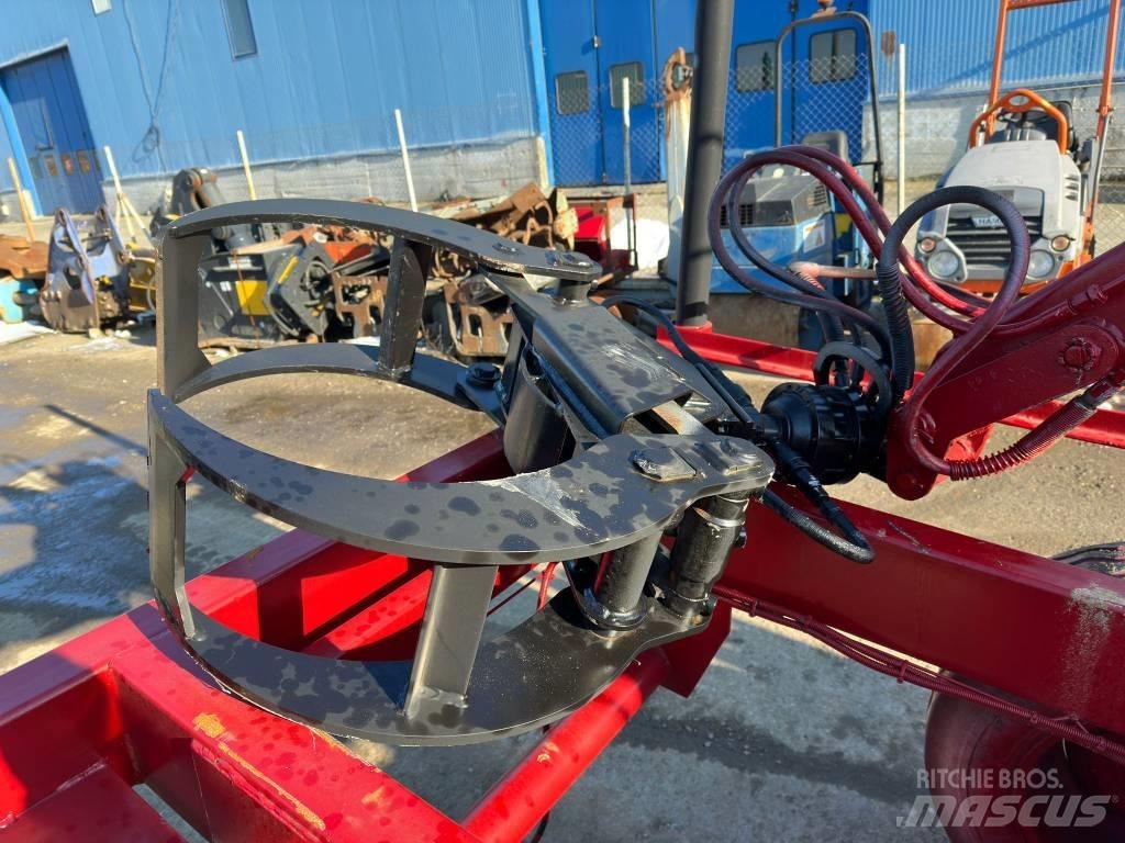 Fliegl Twin Axle Reboques de transporte de troncos