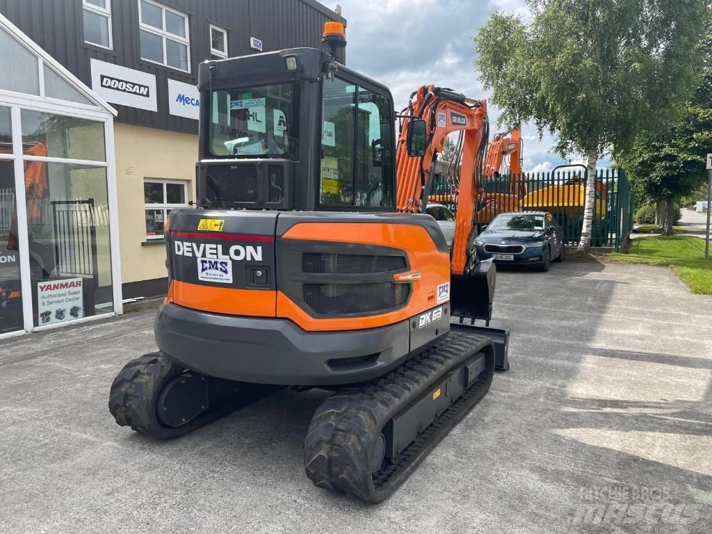 Develon DX 63-7 Miniescavadeiras
