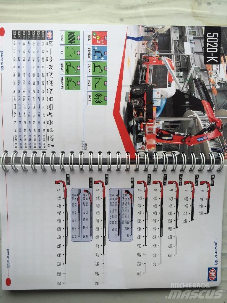 HMF 5020K6 Gruas carregadoras