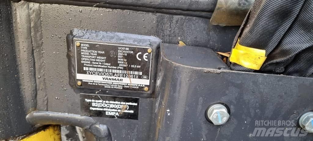 Yanmar Vio 57 Miniescavadeiras