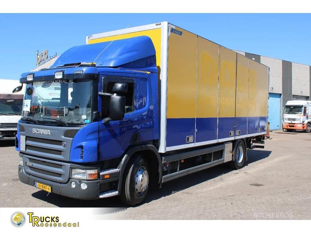 Scania P 230 + LIFT Caminhões de caixa fechada