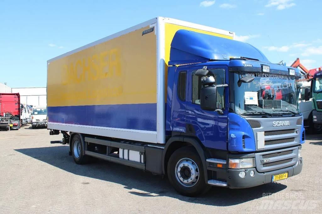Scania P 230 + LIFT Caminhões de caixa fechada