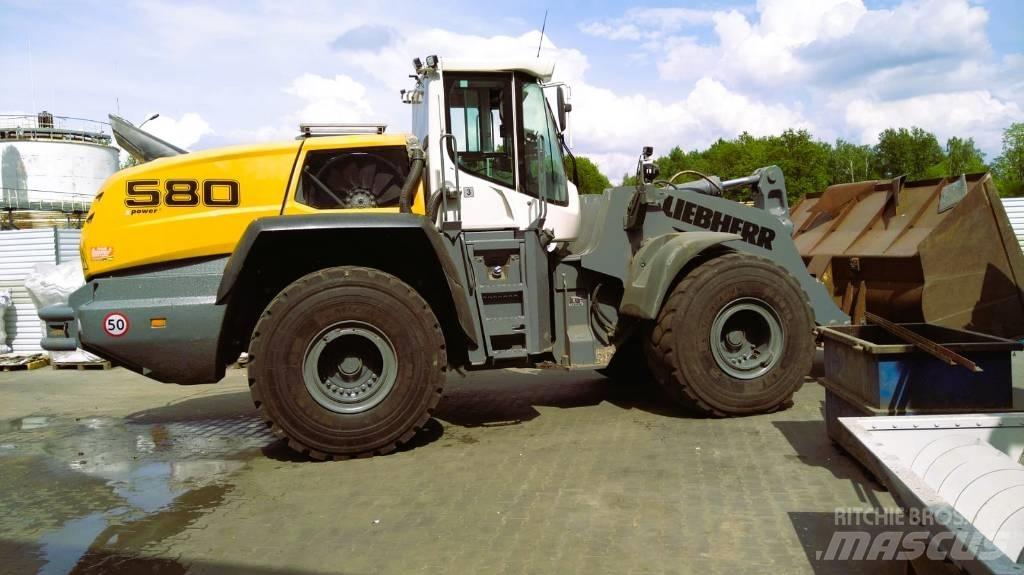 Liebherr L 580 Carregadeiras de rodas