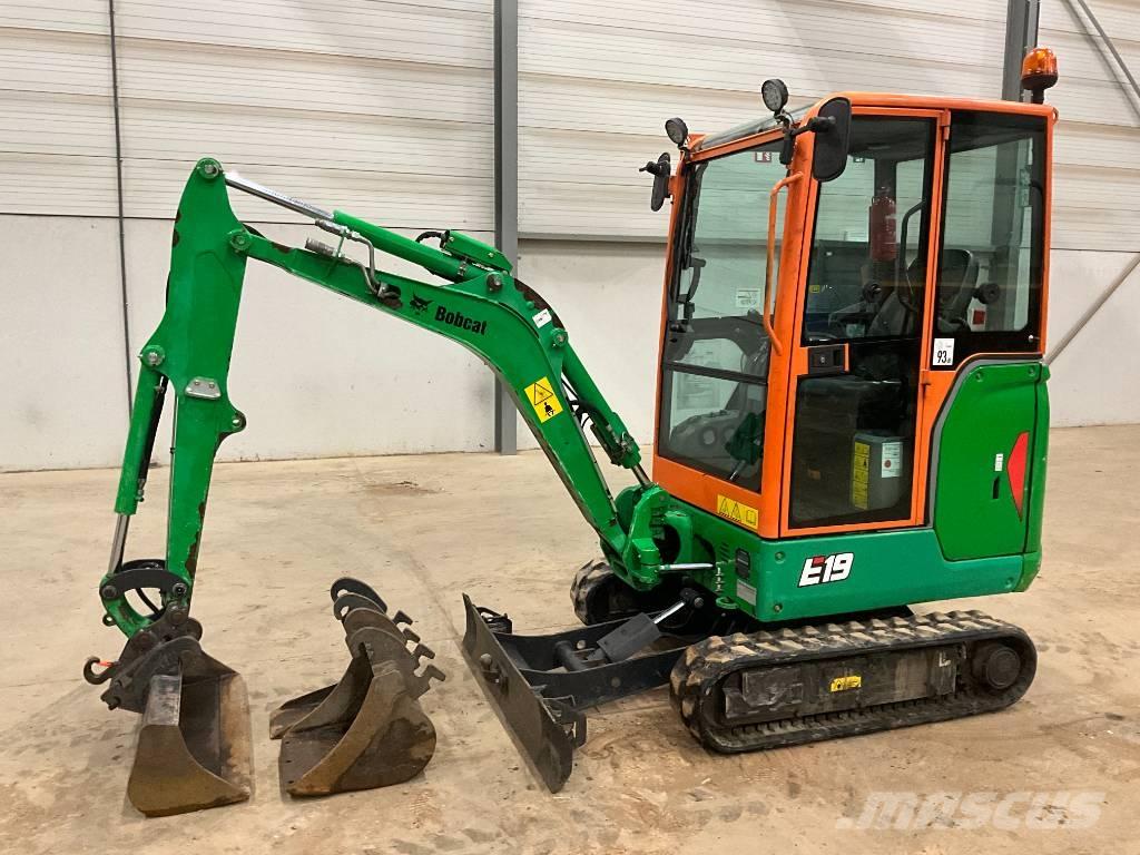 Bobcat E 19 Miniescavadeiras