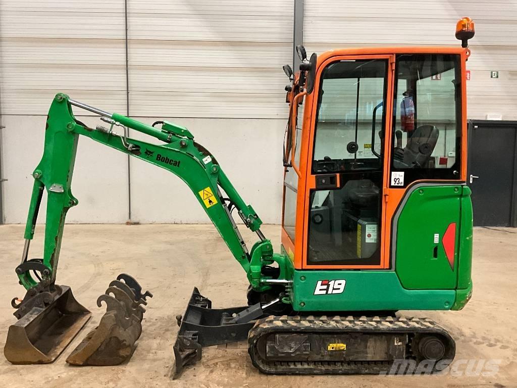 Bobcat E 19 Miniescavadeiras