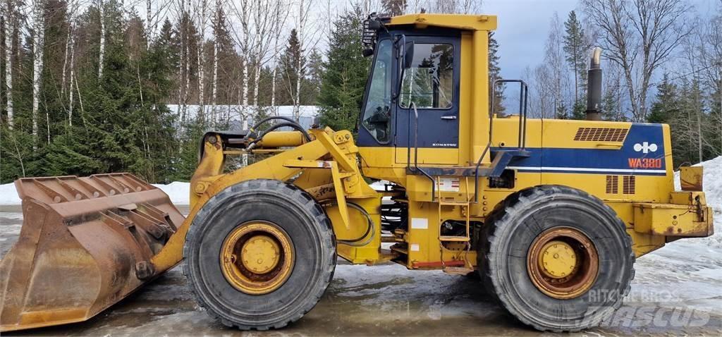Komatsu WA380 Carregadeiras de rodas