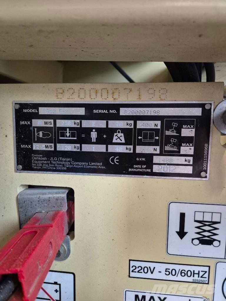 JLG 1930 ES Elevadores de tesoura