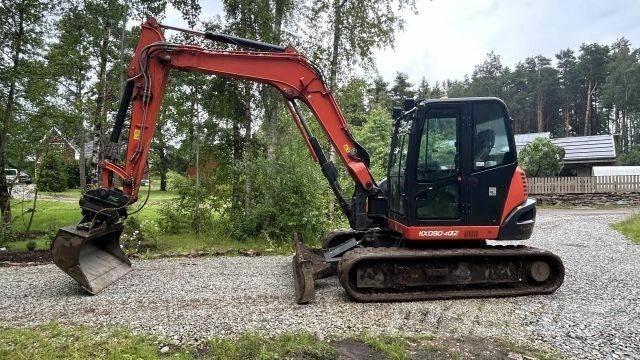 Kubota KX080 – 4a2 Miniescavadeiras
