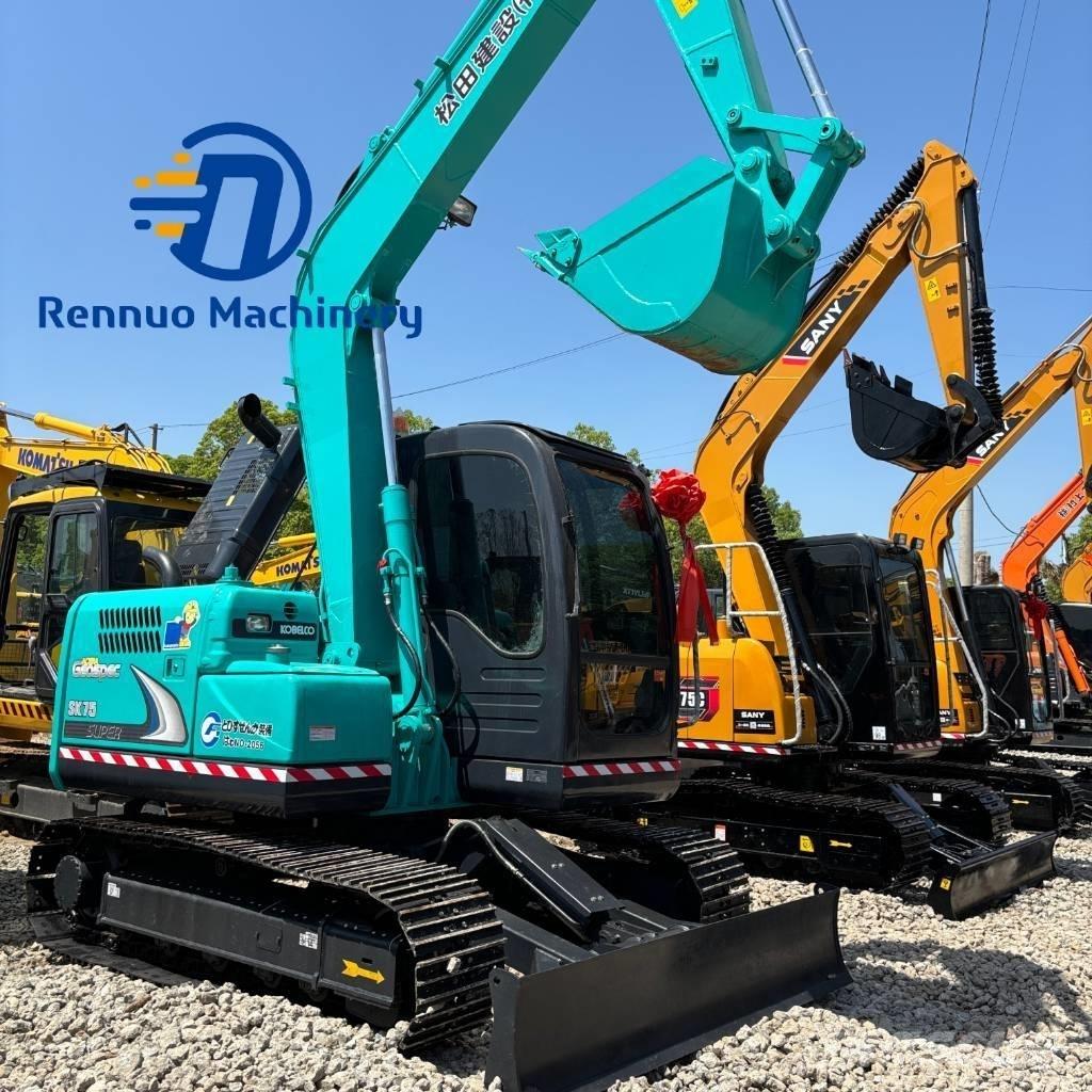 Kobelco SK75 Escavadeiras de esteiras