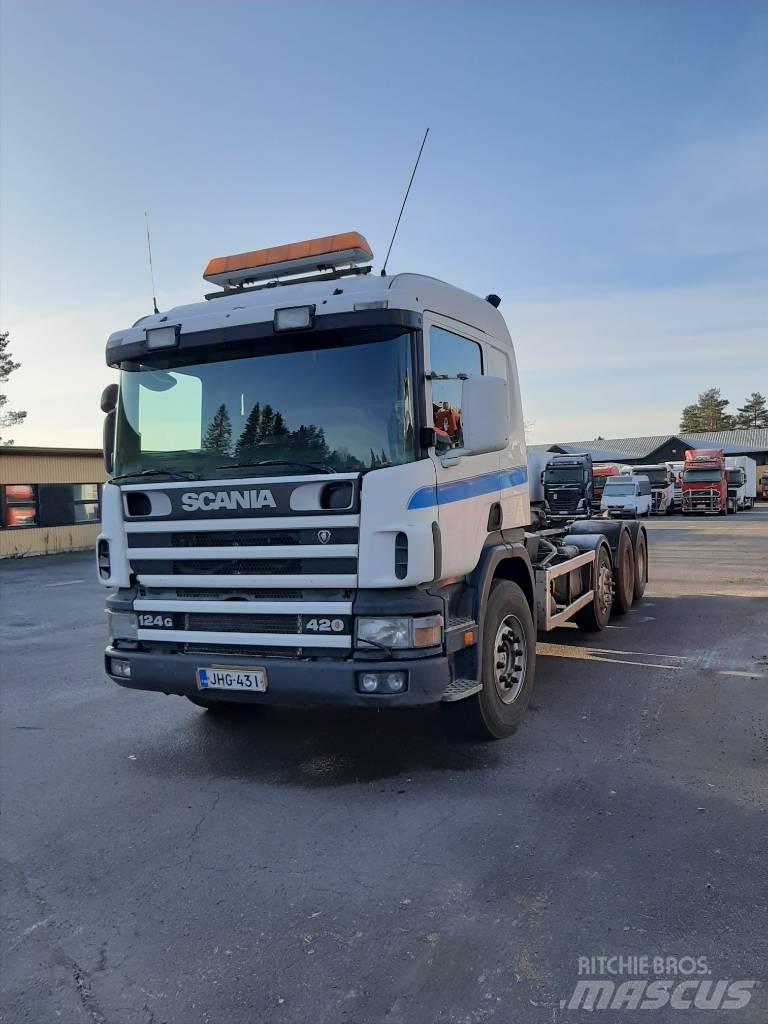 Scania P 124 Camiões Ampliroll