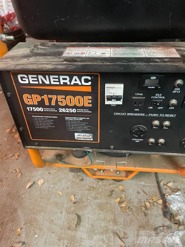 Generac GP17500E Máquinas Limpeza de carpetes